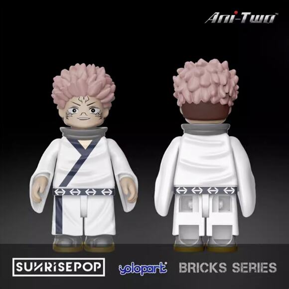Official SUNRISEPOP JUJUTSU KAISEN Bricks Man - Sukuna - Picture 1 of 9
